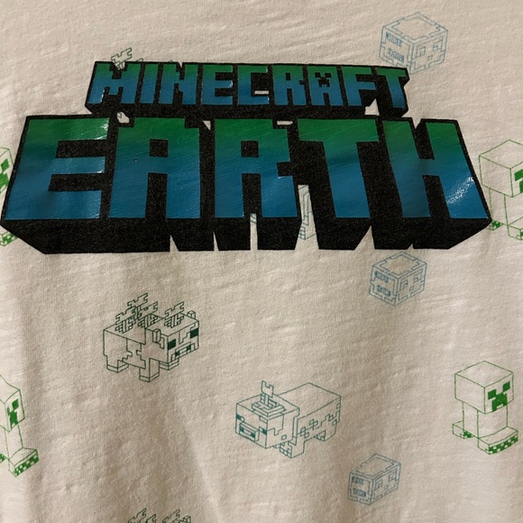 Boys Mine-Craft T-Shirt size 10/12 - Picture 2 of 4